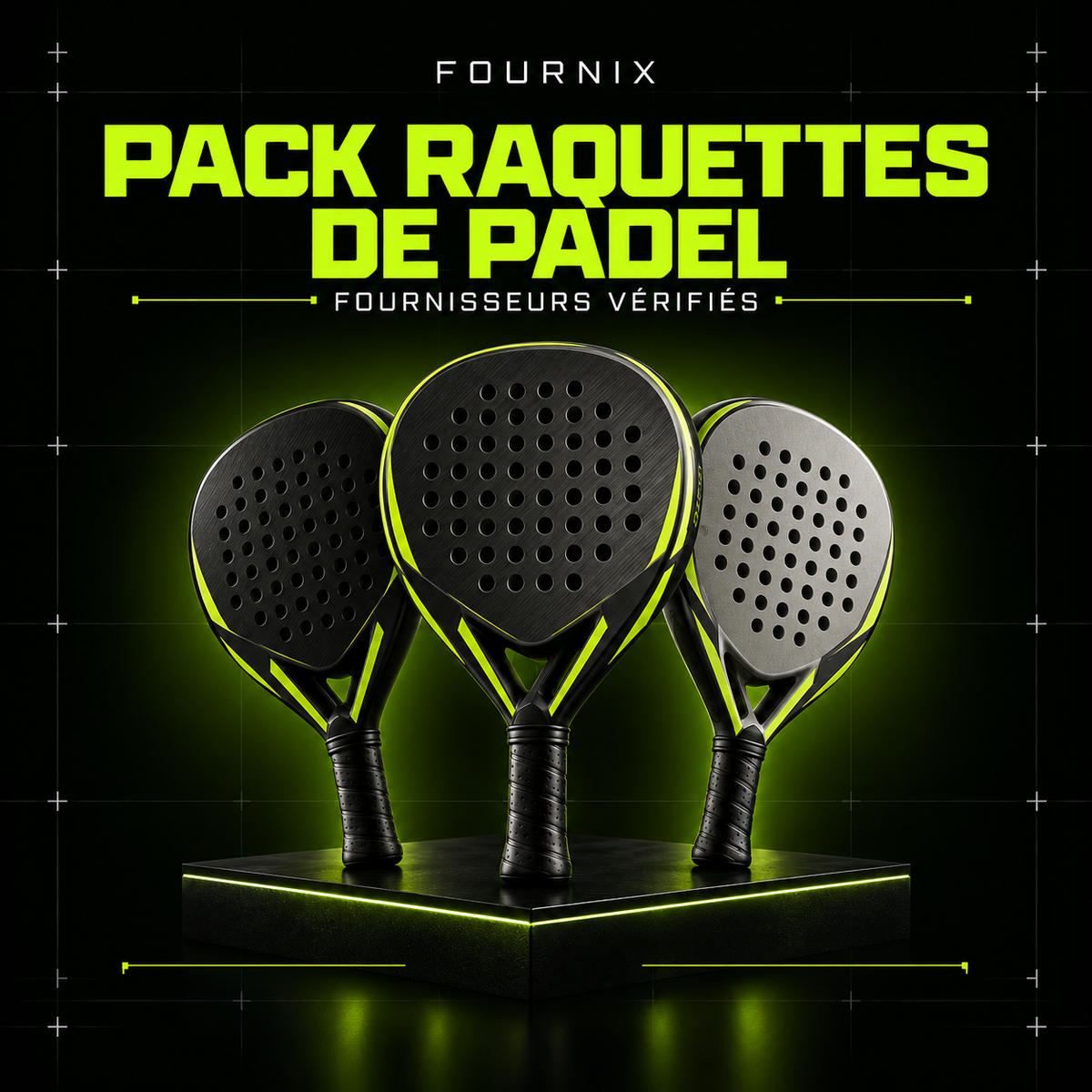 Pack Raquette Padel